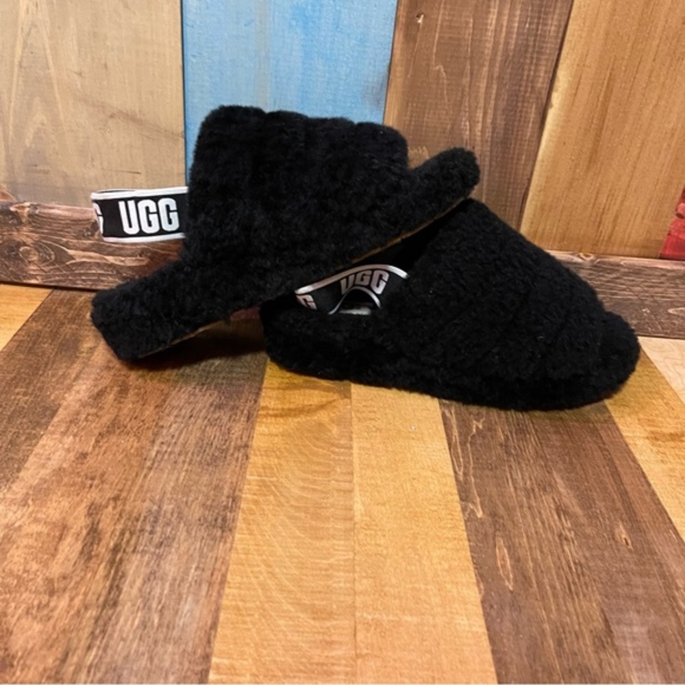 UGG Oh Yeah Slide Slippers – Black | Women’s Size 7​ - Picture 8 of 10